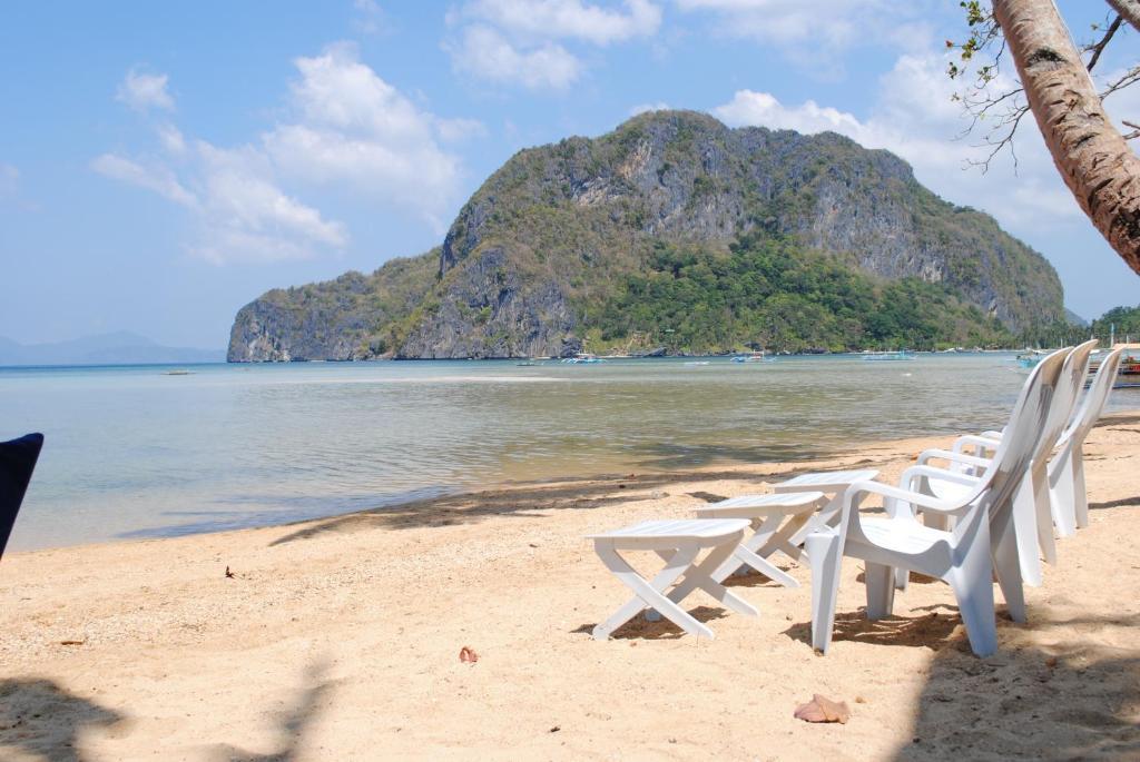 Islandfront Cottages And Restaurant El Nido Esterno foto