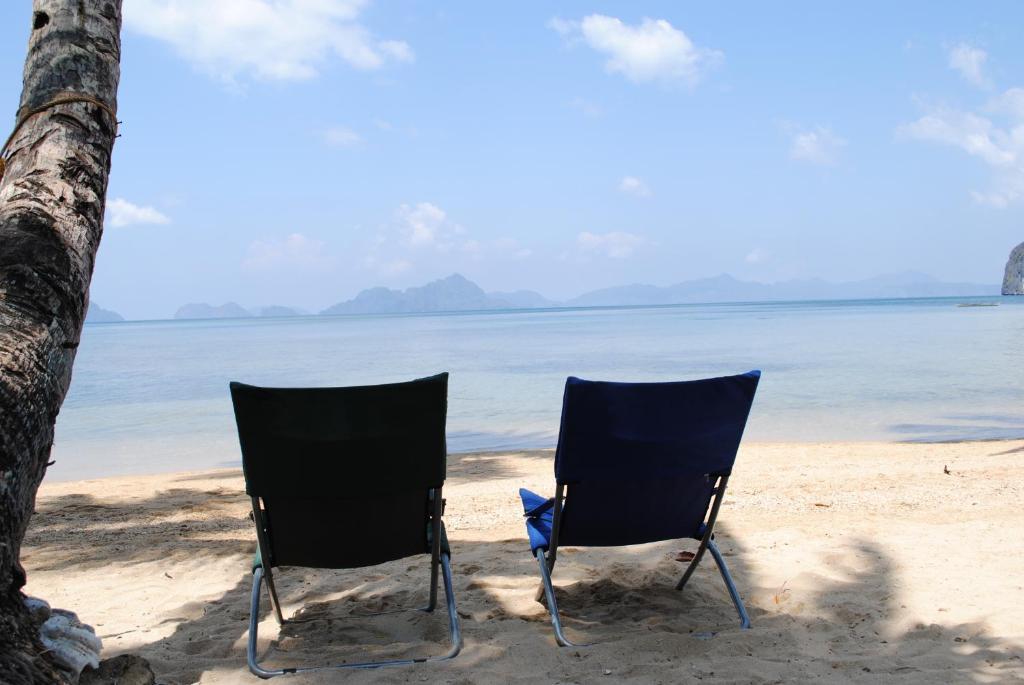 Islandfront Cottages And Restaurant El Nido Esterno foto