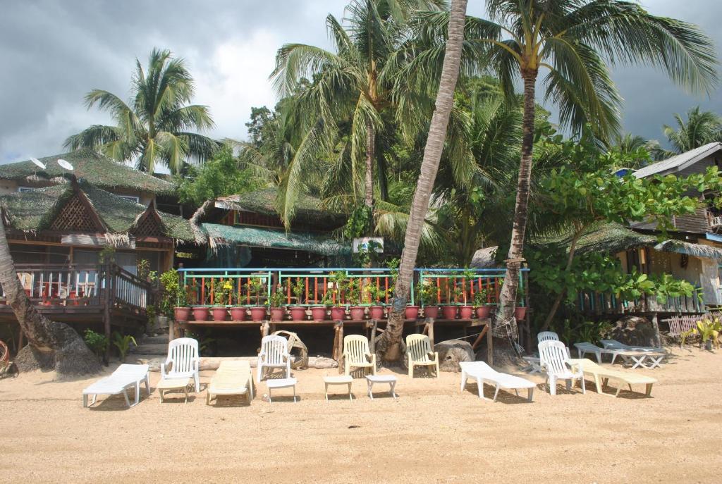 Islandfront Cottages And Restaurant El Nido Esterno foto